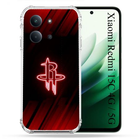 Coque Renforcée Pour Xiaomi Redmi 15C 4G Basket Houston Rockets