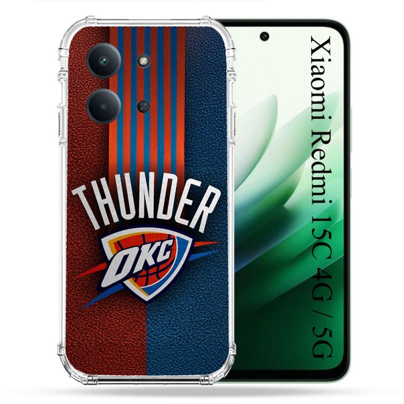 Coque Renforcée Pour Xiaomi Redmi 15C 4G Basket Oklahoma City Thunder