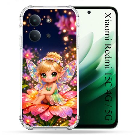 Coque Renforcée Pour Xiaomi Redmi 15C 4G Fantastique Fee Kawaii