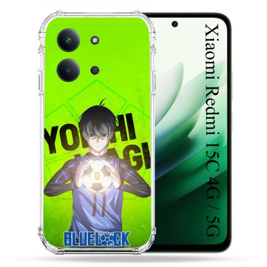 Coque Renforcée Pour Xiaomi Redmi 15C 4G Manga Blue Lock Yoichi Isagi