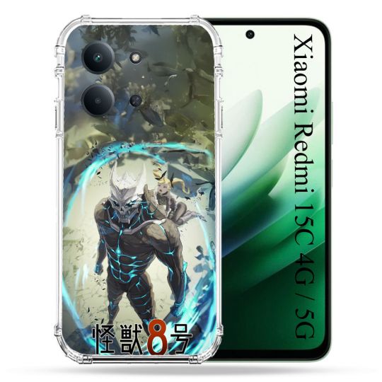 Coque Renforcée Pour Xiaomi Redmi 15C 4G Manga Kaiju N° 8 Kafka Hibino