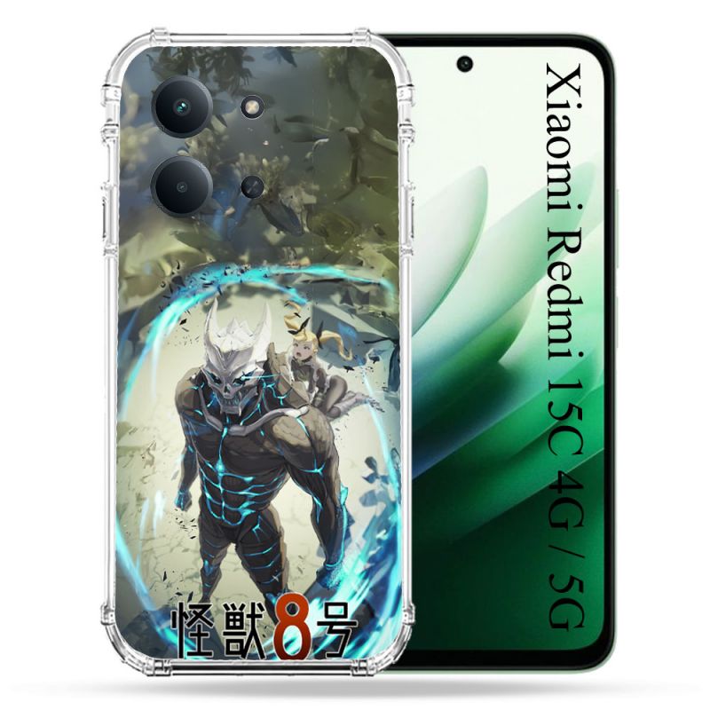Coque Renforcée Pour Xiaomi Redmi 15C 4G Manga Kaiju N° 8 Kafka Hibino