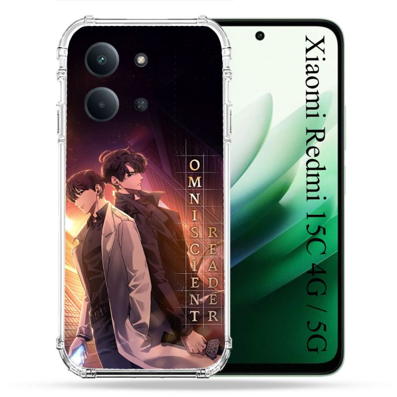 Coque Renforcée Pour Xiaomi Redmi 15C 4G Manga Lecteur Omniscient Affiche