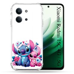Coque Renforcée Pour Xiaomi Redmi 15C 4G Stitch Love
