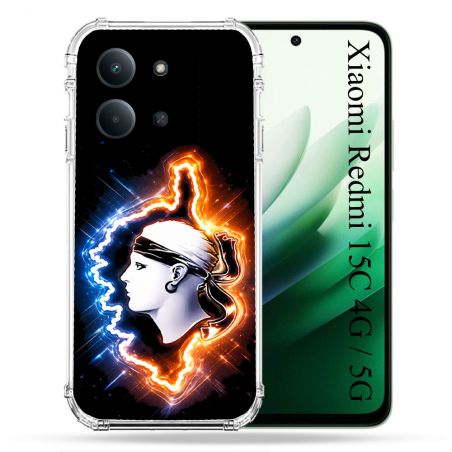 Coque Renforcée Pour Xiaomi Redmi 15C 4G Voyage Corse Brillante