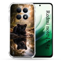 Coque Renforcée Pour Xiaomi Redmi Note 15 4G Animal Panthère Reflet