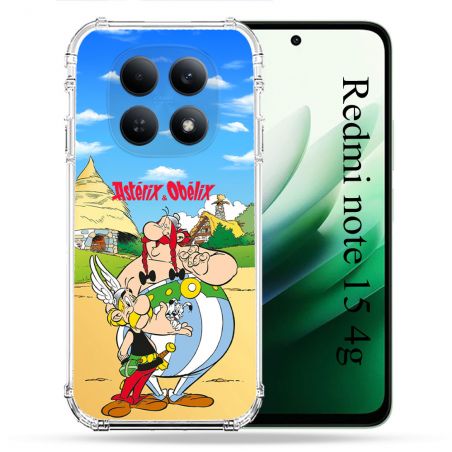 Coque Renforcée Pour Xiaomi Redmi Note 15 4G Astérix Obélix Color