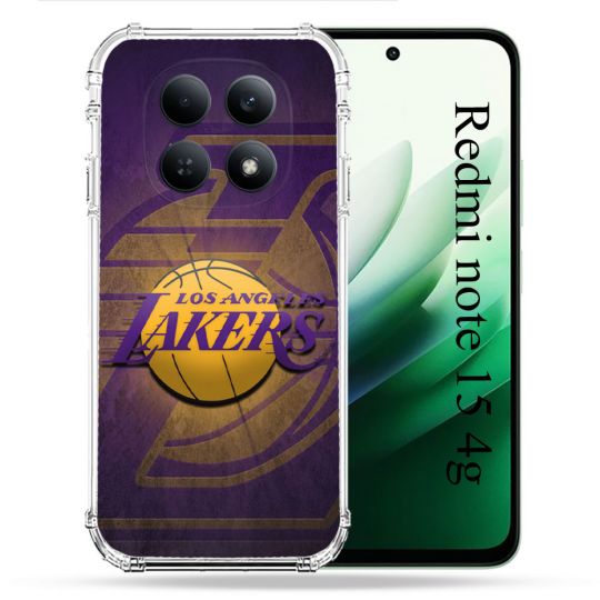 Coque Renforcée Pour Xiaomi Redmi Note 15 4G Basket Los Angeles Lakers