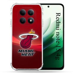 Coque Renforcée Pour Xiaomi Redmi Note 15 4G Basket Miami Heat