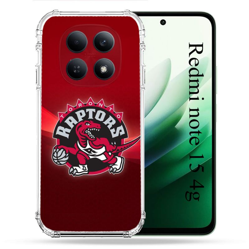 Coque Renforcée Pour Xiaomi Redmi Note 15 4G Basket Toronto Raptors
