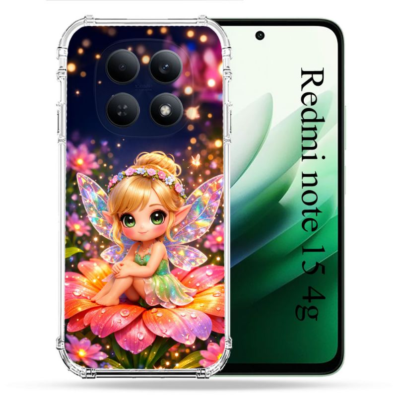 Coque Renforcée Pour Xiaomi Redmi Note 15 4G Fantastique Fee Kawaii