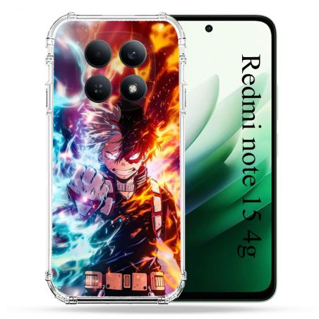 Coque Renforcée Pour Xiaomi Redmi Note 15 4G Manga My Hero Academia Shoto Portrait