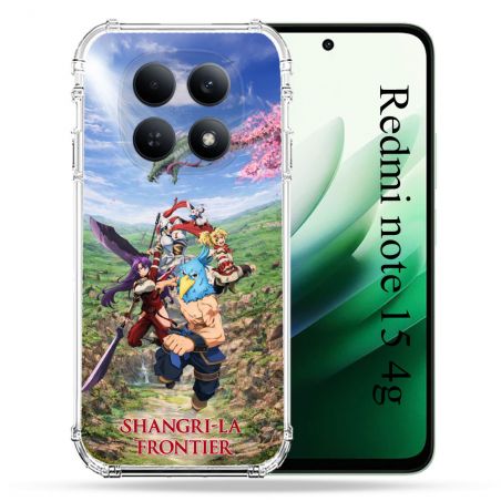 Coque Renforcée Pour Xiaomi Redmi Note 15 4G Manga Shangri La Frontier Affiche