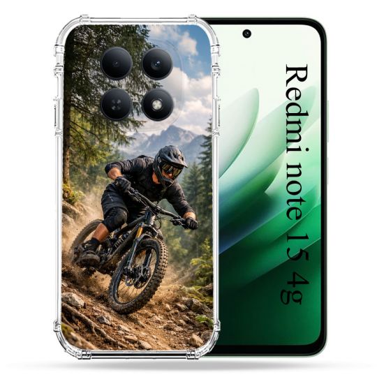 Coque Renforcée Pour Xiaomi Redmi Note 15 4G Sport VTT Montagne