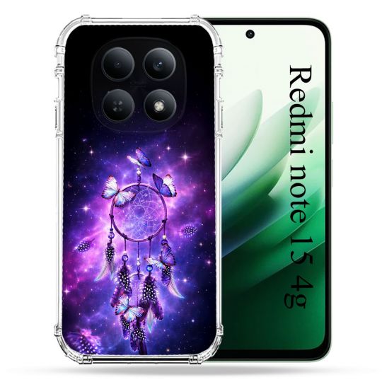 Coque Renforcée Pour Xiaomi Redmi Note 15 4G Zen Attrape Reve Papillon 2026