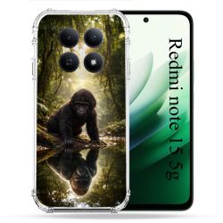 Coque Renforcée Pour Xiaomi Redmi Note 15 5G Animal Gorille Reflet
