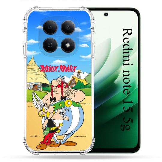 Coque Renforcée Pour Xiaomi Redmi Note 15 5G Astérix Obélix Color