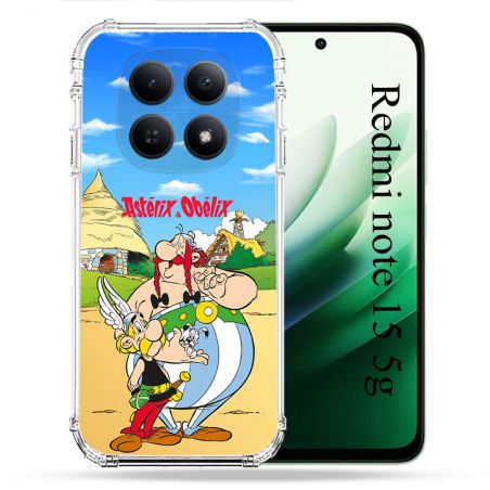 Coque Renforcée Pour Xiaomi Redmi Note 15 5G Astérix Obélix Color