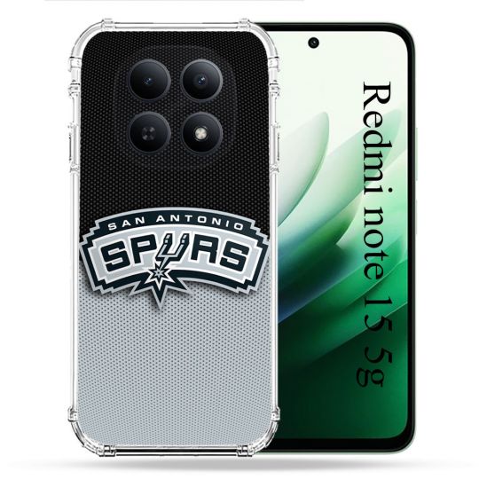 Coque Renforcée Pour Xiaomi Redmi Note 15 5G Basket San Antonio Spurs