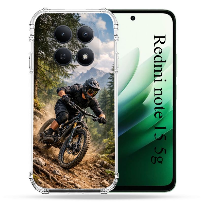 Coque Renforcée Pour Xiaomi Redmi Note 15 5G Sport VTT Montagne