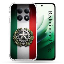 Coque Renforcée Pour Xiaomi Redmi Note 15 5G Voyage Drapeau Italie