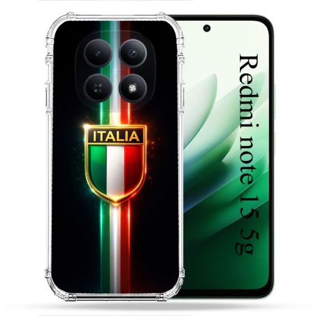 Coque Renforcée Pour Xiaomi Redmi Note 15 5G Voyage Drapeau Italie 3 2026