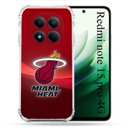 Coque Renforcée Pour Xiaomi Redmi Note 15 Pro 4G Basket Miami Heat