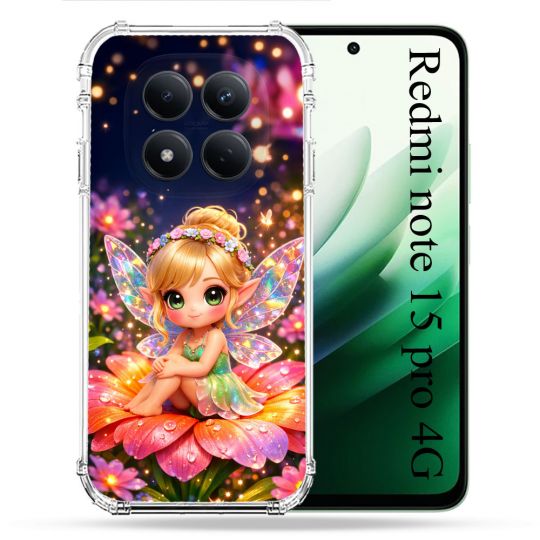 Coque Renforcée Pour Xiaomi Redmi Note 15 Pro 4G Fantastique Fee Kawaii