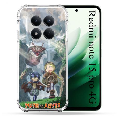 Coque Renforcée Pour Xiaomi Redmi Note 15 Pro 4G Manga Made In Abyss Affiche