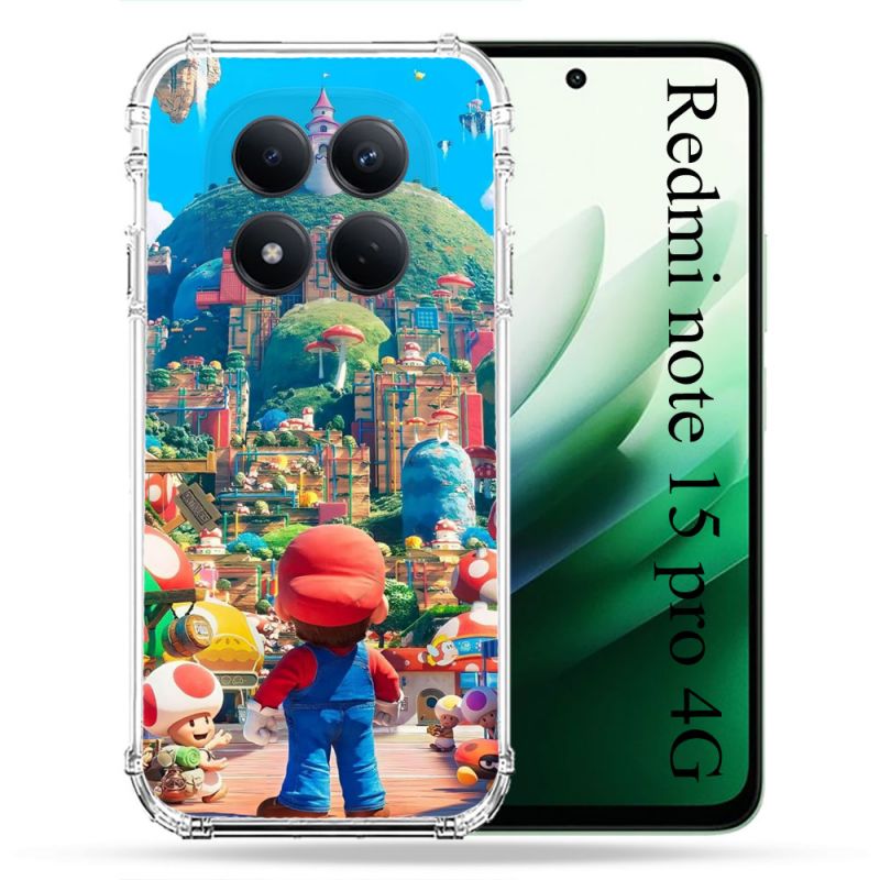 Coque Renforcée Pour Xiaomi Redmi Note 15 Pro 4G Nintendo World