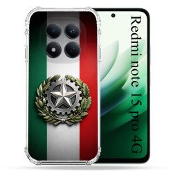 Coque Renforcée Pour Xiaomi Redmi Note 15 Pro 4G Voyage Drapeau Italie