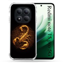 Coque Renforcée Pour Xiaomi Redmi Note 15 Pro 5G Animal Scorpion Fresque 2026