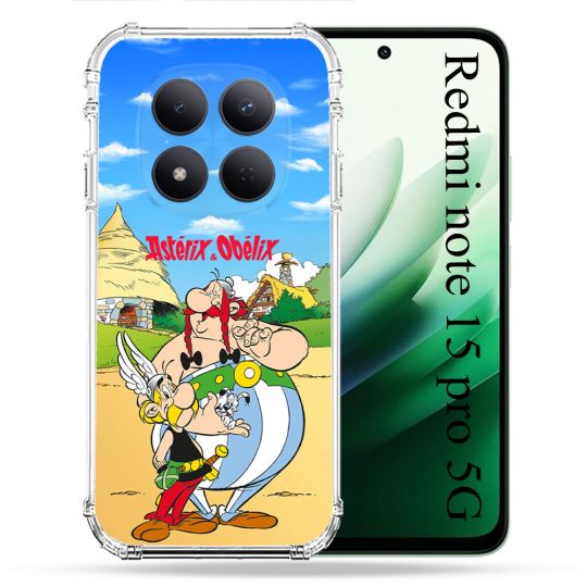 Coque Renforcée Pour Xiaomi Redmi Note 15 Pro 5G Astérix Obélix Color