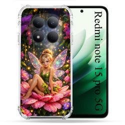 Coque Renforcée Pour Xiaomi Redmi Note 15 Pro 5G Fantastique Fee Fleur