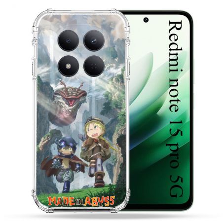 Coque Renforcée Pour Xiaomi Redmi Note 15 Pro 5G Manga Made In Abyss Affiche