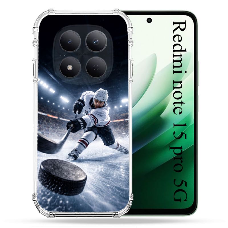 Coque Renforcée Pour Xiaomi Redmi Note 15 Pro 5G Sport Hockey sur Glace