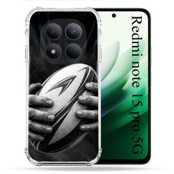 Coque Renforcée Pour Xiaomi Redmi Note 15 Pro 5G Sport Rugby Ballon Moderne