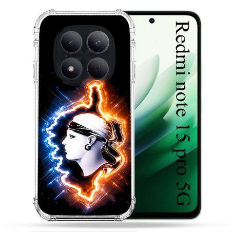 Coque Renforcée Pour Xiaomi Redmi Note 15 Pro 5G Voyage Corse Brillante