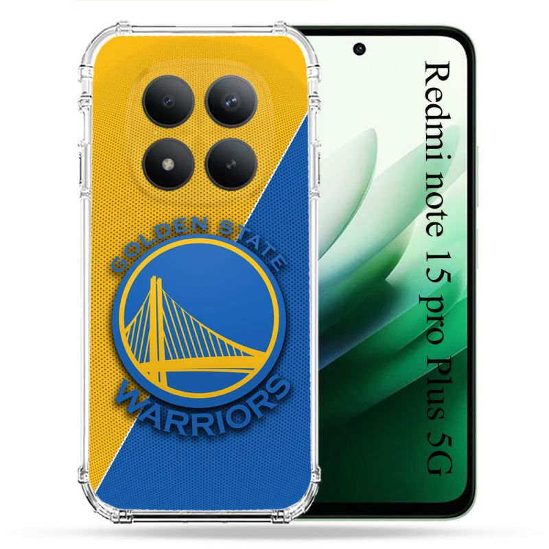 Coque Renforcée Pour Xiaomi Redmi Note 15 Pro Plus 5G Basket Golden State Warriors