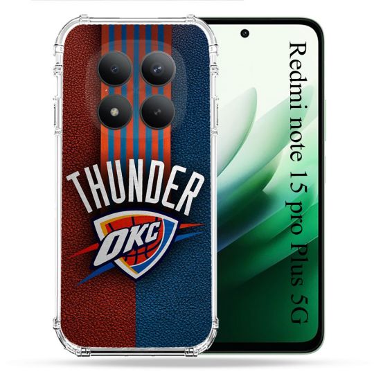 Coque Renforcée Pour Xiaomi Redmi Note 15 Pro Plus 5G Basket Oklahoma City Thunder