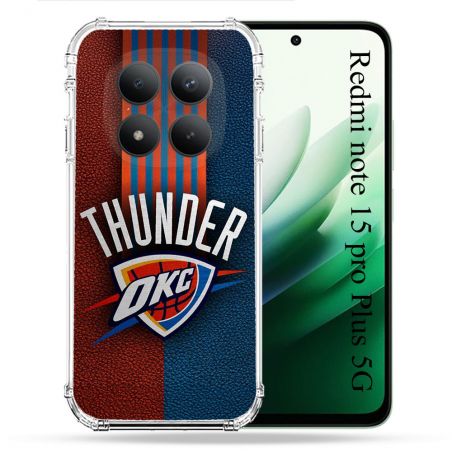 Coque Renforcée Pour Xiaomi Redmi Note 15 Pro Plus 5G Basket Oklahoma City Thunder