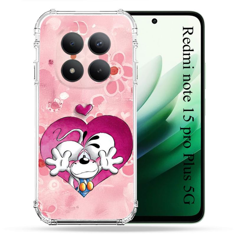 Coque Renforcée Pour Xiaomi Redmi Note 15 Pro Plus 5G Didll Love