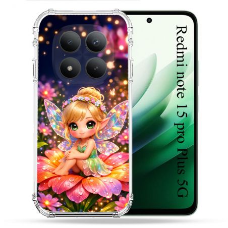 Coque Renforcée Pour Xiaomi Redmi Note 15 Pro Plus 5G Fantastique Fee Kawaii