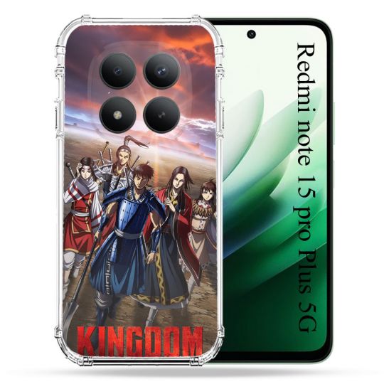 Coque Renforcée Pour Xiaomi Redmi Note 15 Pro Plus 5G Manga Kingdom Affiche