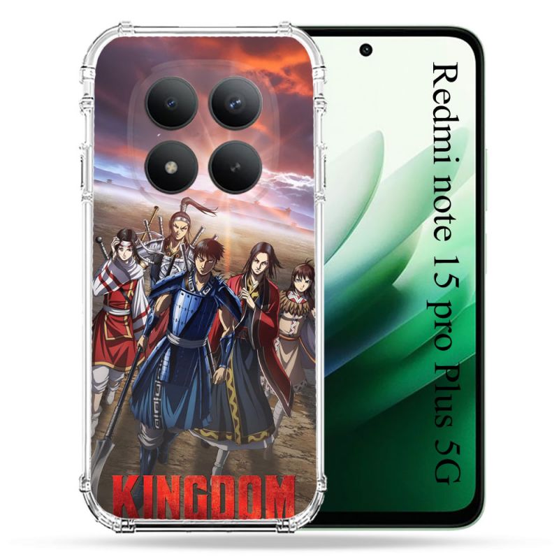 Coque Renforcée Pour Xiaomi Redmi Note 15 Pro Plus 5G Manga Kingdom Affiche