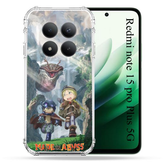 Coque Renforcée Pour Xiaomi Redmi Note 15 Pro Plus 5G Manga Made In Abyss Affiche