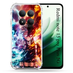 Coque Renforcée Pour Xiaomi Redmi Note 15 Pro Plus 5G Manga My Hero Academia Shoto Portrait