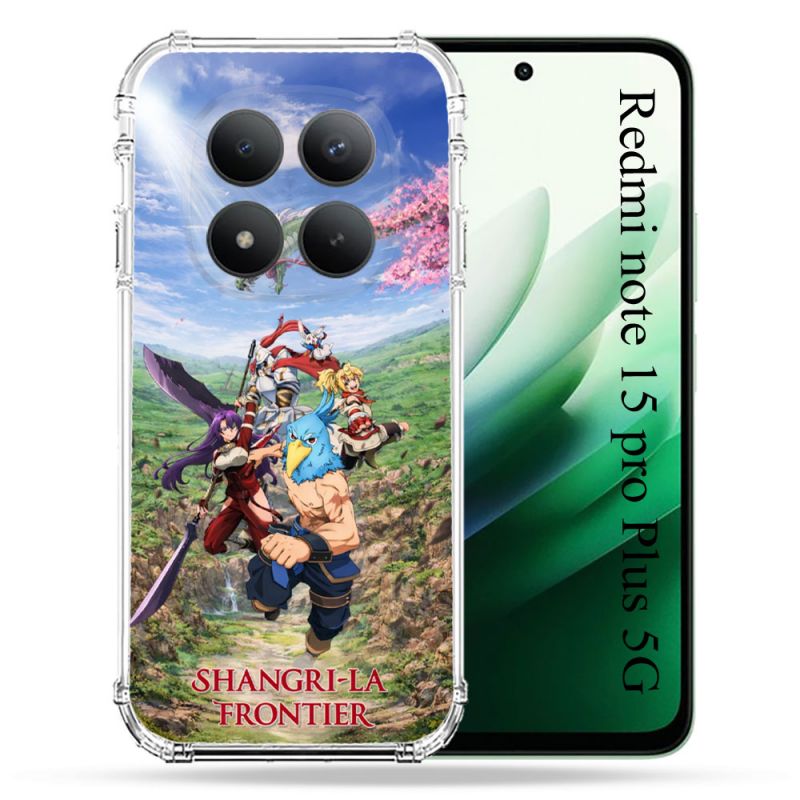 Coque Renforcée Pour Xiaomi Redmi Note 15 Pro Plus 5G Manga Shangri La Frontier Affiche