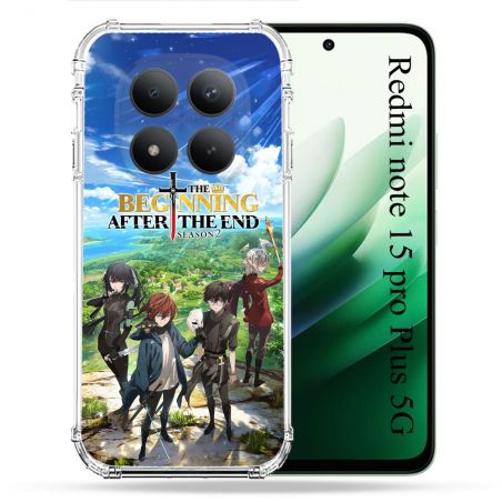 Coque Renforcée Pour Xiaomi Redmi Note 15 Pro Plus 5G Manga The Beginning After The End Affiche