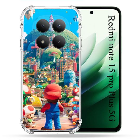 Coque Renforcée Pour Xiaomi Redmi Note 15 Pro Plus 5G Nintendo World